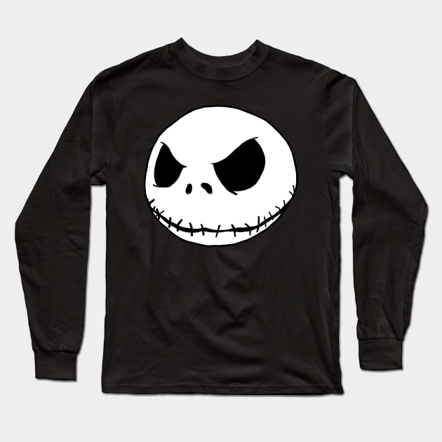 Halloween Jack Long Sleeve T-Shirt by dankdesigns